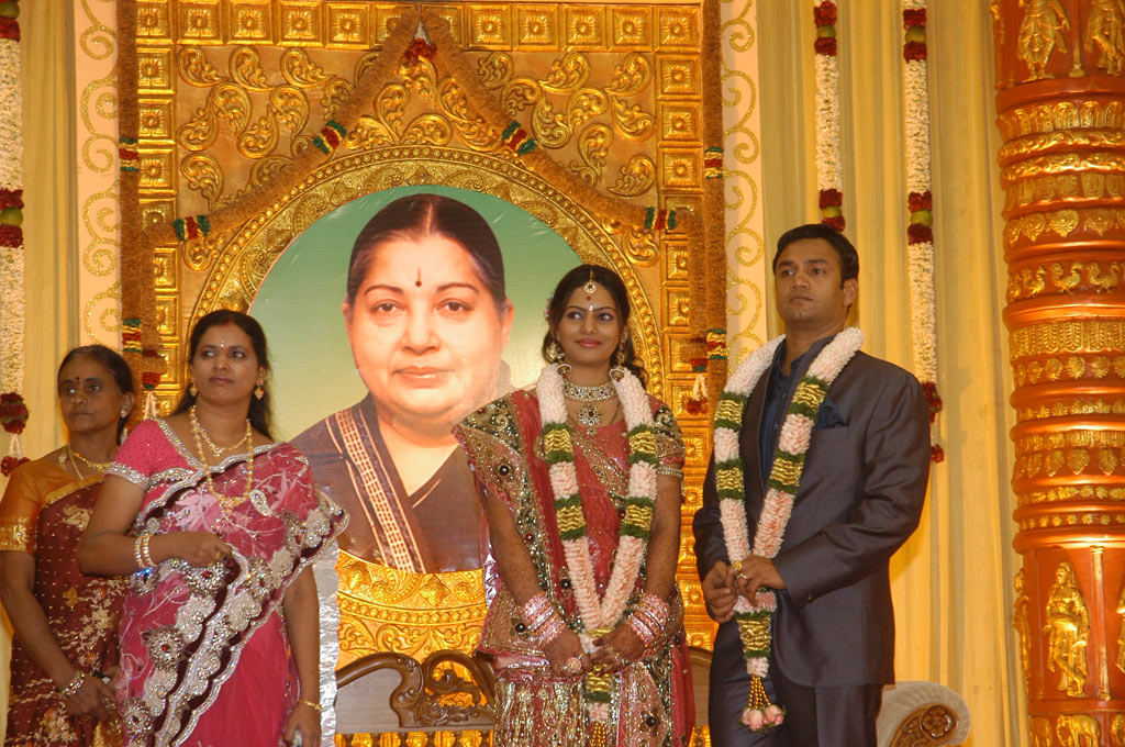 Actor Radharavi son wedding reception stills | Picture 40868